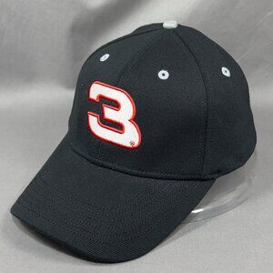 Chase Dale Earnhardt #3 NASCAR Nu Fit OSFM Hat Cap Black Racing Motorsports Mens